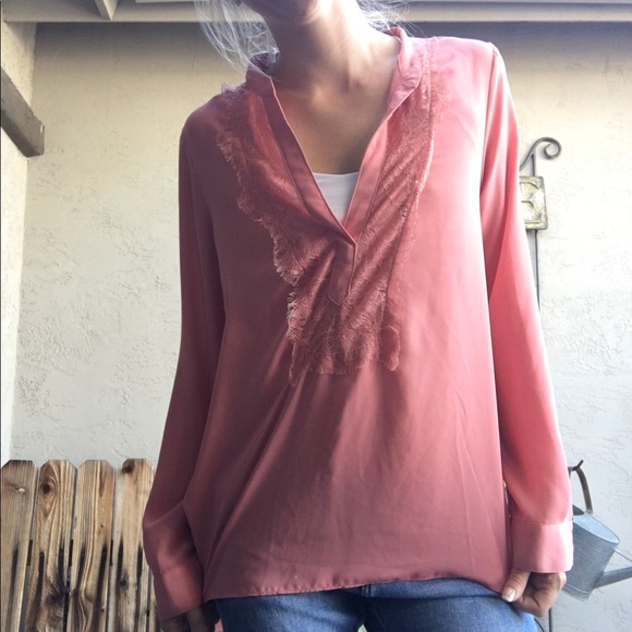 LC sheer lace dress top - Picture 2 of 3